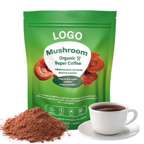 Herbal Coffee Factory - Lions Mane Cordyceps Reishi OEM