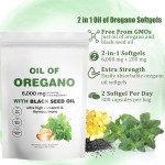 Oregano Oil Capsules Supplier - 1500mg Immune Support