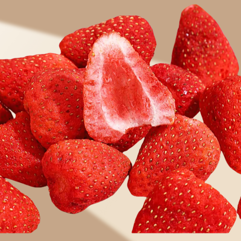 Freeze Dried Strawberries Manufacturer - Bulk Sweet Sour