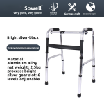 Folding Walker Supplier - Lightweight Travel Roll Aid