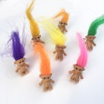 Wholesale Adorable Vintage Mini Troll Dolls Cute Little Action Figures School Parties Easter Egg Filling Holiday Supplies
