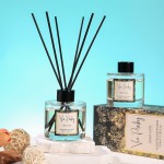 Wholesale High Quality Interior Decorative Aromatherapy Ornaments Fireless Glass Reed Diffuser Long Lasting Fragrance