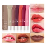 Customized Logo SPF Fruit Flavored Moisturizing Makeup Private Label Liquid Lip Oil Butter Gloss Lipstick Vegan Lip Oil Herbal