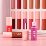 48 Colors Lip Gloss Set Private Logo Waterpoof Non-Stick Cup Moisturizing Lip Gloss