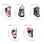 New Arrival Halloween Design Hairpin Horror Series Acrylic Hair Claw Bat Little Ghost Hair Card Girls Women's Hair Claw