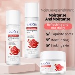 Hydrating Moisturizing Cream Skin Care Cleansing Moisturizing Essence  Anti Aging Skincare Red Pomegranate Skincare Set