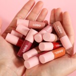 48 Colors Lip Gloss Set Private Logo Waterpoof Non-Stick Cup Moisturizing Lip Gloss