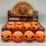 Wholesale Hot Selling Halloween Pumpkin Soft Toy Stress Relief Ghost Toy Halloween Candy Bag Filler Stress Relief Toy