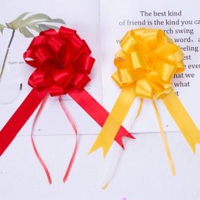 Custom Satin Ribbon Gift Wrap for Holidays and Parties Holiday Decorations and Party Supplies with Bow Gift Box Decoration