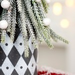 Mini 30cm Soft-Branch Christmas Tree Tabletop Ornament Snow-Covered for Home Parties Cross-Border Promotional Party Supplies
