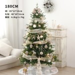 Custom Size Christmas White Christmas Tree Party Christmas Decoration 180cm Simulated Christmas Tree PVC Christmas Tree Ornament