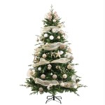 Custom Size Christmas White Christmas Tree Party Christmas Decoration 180cm Simulated Christmas Tree PVC Christmas Tree Ornament