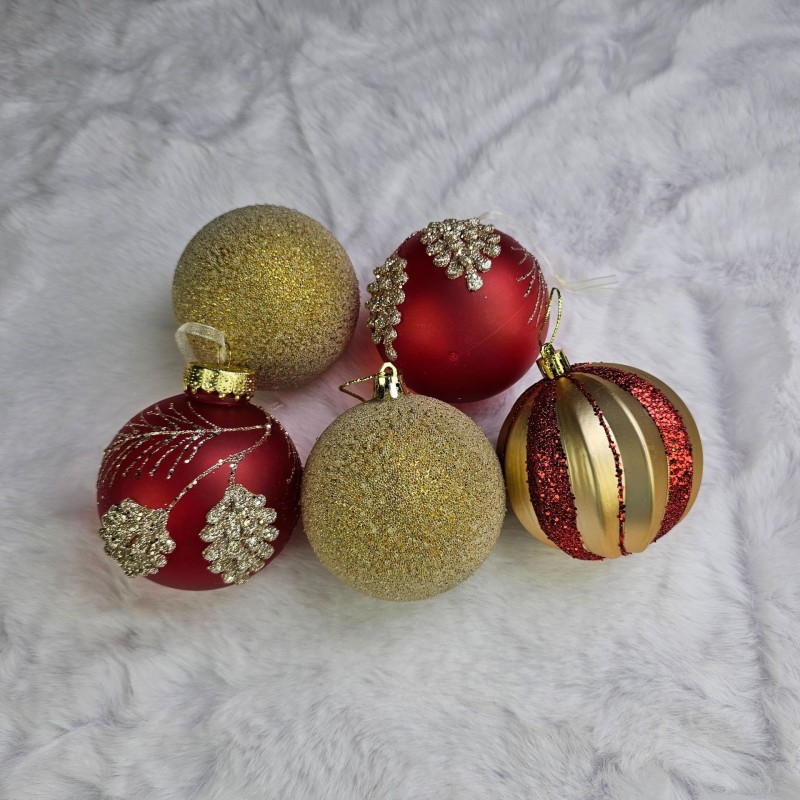 New Product Christmas Tree Decoration Premium Christmas Ball Set Combination High End Tree Ornaments Collection