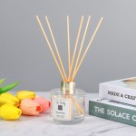 Reed Diffuser Bathroom Air Fresheners Diffuser Sticks Fresh Ocean Mint Scent100 ML Each Fragrance 5 Sticks Defusers