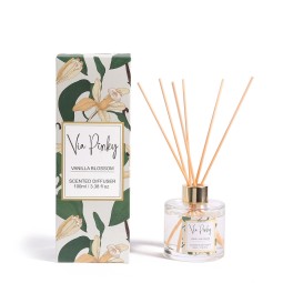 100 Ml Floral Rattan Aromatherapy Long Lasting Fragrance Flameless Office Bedroom Living Room Universal Fragrance