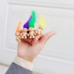 Wholesale Adorable Vintage Mini Troll Dolls Cute Little Action Figures School Parties Easter Egg Filling Holiday Supplies