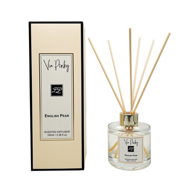 Reed Diffuser Bathroom Air Fresheners Diffuser Sticks Fresh Ocean Mint Scent100 ML Each Fragrance 5 Sticks Defusers