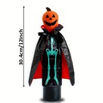 Halloween Wine Bag Pumpkin Design Ornament Holiday Banquet Table Decoration for Party Christmas Holiday Supplies