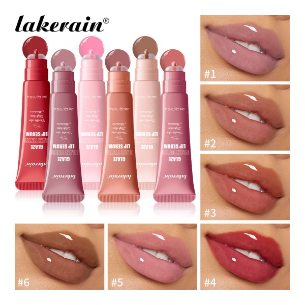 Lip Glaze Factory - 6 Color Donut