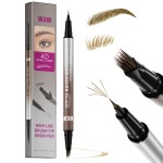 Eyebrow Pen Manufacturer - 4 Fork Microblading Waterproof