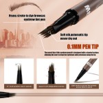 Eyebrow Pen Manufacturer - 4 Fork Microblading Waterproof