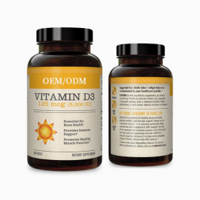 Vitamin D3 Capsules Factory - Gluten Free Immune