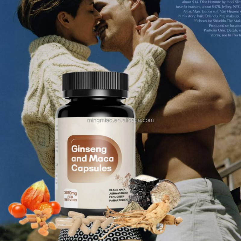 Stamina Capsules Supplier - Ginseng Maca Root