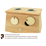 Moxibustion Box Supplier - Bamboo Single Double Hole