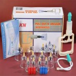 Glass Cupping Set Factory - Yifang Twist Top 12cups