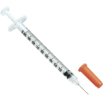 Insulin Syringe Manufacturer - 0.5ml 1ml Orange Cap