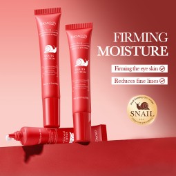 Hot Selling Private Brand Snail Pouch Removing Cream Anti-wrinkle Tight Dark Circles Removing Tight Eye Cream