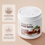 Coconut Hair Oil Mask Soft Smooth Nourishing Moisturizing Hair Mask Protects Hair Butter Smooth Maintaining Aromatic Skin Care
