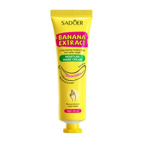 High-quality Organic Banana Nourishing Hand Cream for Anti-cracking, Whitening and Anti-aging Is Selling Well in Wholesale