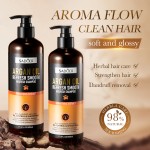 Anti-dandruff and Anti-itch Shampoo, Soft Nourishing Oil Control, Refreshing Moroccan Nut Oil Hair Strengthening Shampoo
