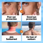 Hot-selling Three-in-one Isolation White Hydrate Men's Refreshing Whitening Sunscreen Lotion to Improve Skin Tone Cream