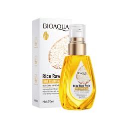 Hot Products Organic Rice Milk Hair Care Essential Oil Smooth Repair Dry Damaged Split Hair Care