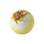 Wholesale Customized Packaging 100g Ball Shape Bath Bomb with Dried Flower