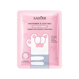 Wholesale of Popular Hand Whitening Masks, Niacinamide Whitening, Nourishing, Exfoliating and Moisturizing Hand Gloves