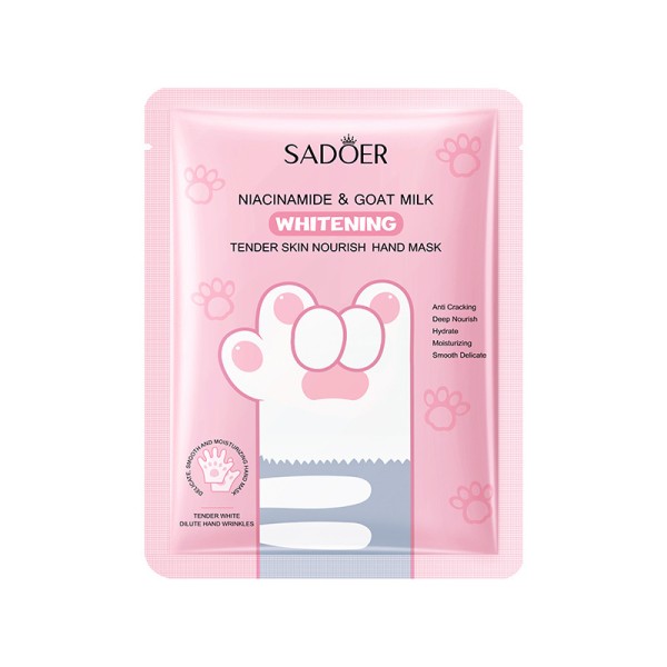 Wholesale of Popular Hand Whitening Masks, Niacinamide Whitening, Nourishing, Exfoliating and Moisturizing Hand Gloves