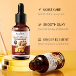 Regenerative Organic Ginger Hair Growth Oil Essence Nourish Scalp Moisturize, Soften and Gloss Prevent Hair Loss 30ml
