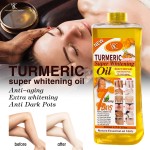 Hot Selling Turmeric Papaya Rose Almond Oil Super Skin Whitening Oil Facial and Body Repair Moisturizing Massage Essential Oil