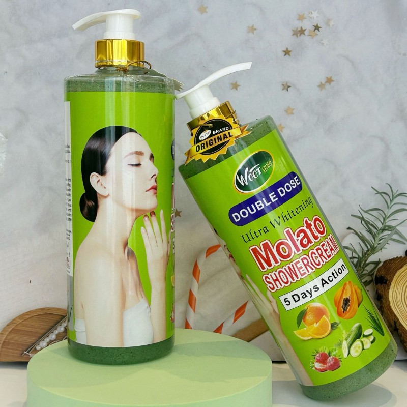 Customized High Quality Double Dose Molato Shower Cream Ultra Brightening Skin Nourishing Body Care