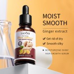 Regenerative Organic Ginger Hair Growth Oil Essence Nourish Scalp Moisturize, Soften and Gloss Prevent Hair Loss 30ml