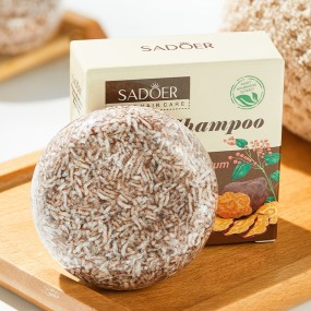 Hot-selling Deep-cleansing Hair Root Plant-based Mild Turmeric Anti-hair Loss Vegetarian Anti-hair Loss Shampoo and Soap