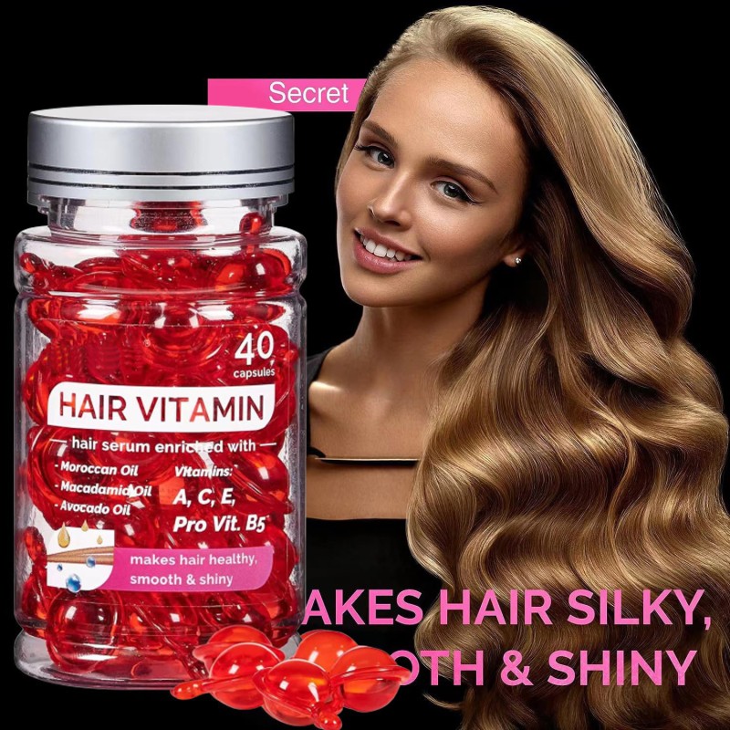 Hair Capsule Manufacturer - Vitamin Wash-free Care