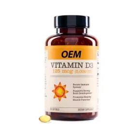 Vitamin D3 Softgels Factory - Gluten Free Immune