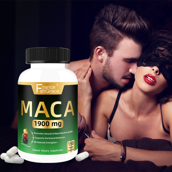 Black Maca Capsules Supplier - High Purity 150 Count