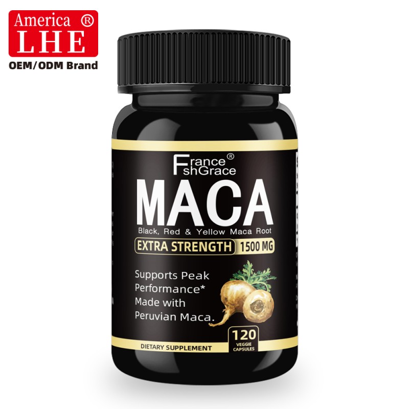 Maca Root Supplement Manufacturer - Black Red Yellow Extract
