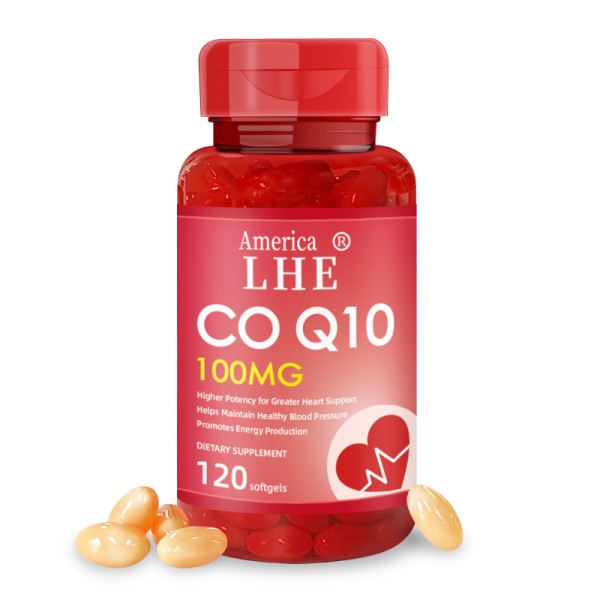 CoQ10 Softgels Supplier - Non-GMO Heart Skin Protection