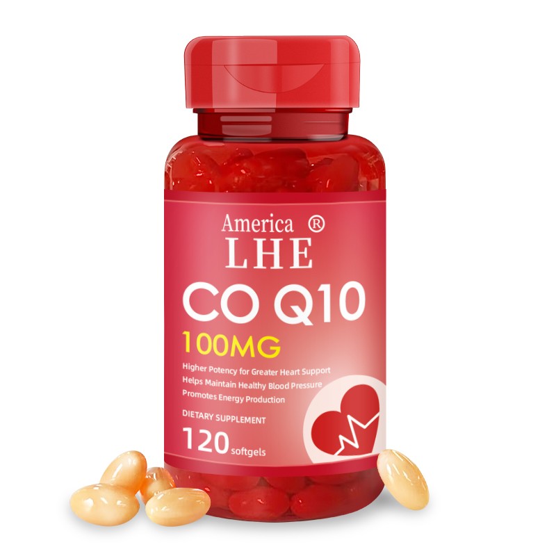 CoQ10 Softgels Supplier - Non-GMO Heart Skin Protection